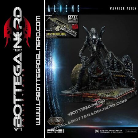 alien warrior Xenomorfo