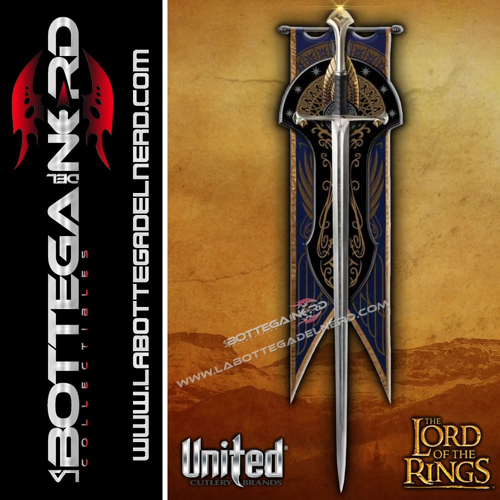 Anduril Museum 1 Lord of the Rings - Anduril Sword of King Museum Collection Edition 134cm
