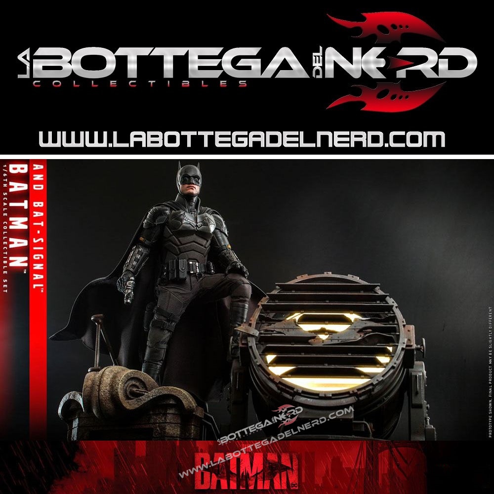 BAT 361 The Batman - Masterpiece Action Figure 1/6 Batman with Bat-Signal 31cm
