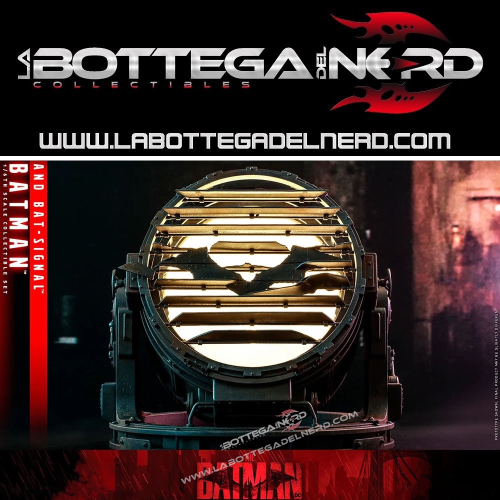 BAT 387 The Batman - Masterpiece Figure Accessory 1/6 Bat-Signal 23cm