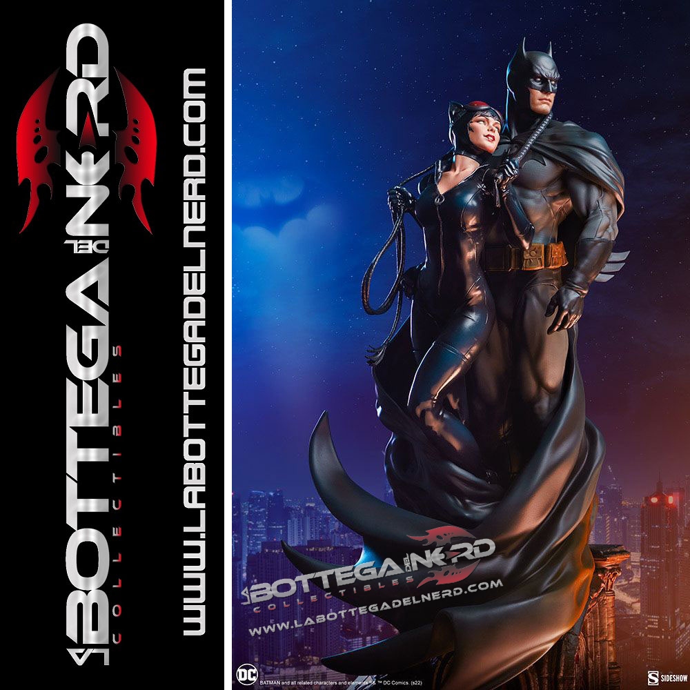 BAT 482 DC Comics - Diorama Batman & Catwoman 51cm