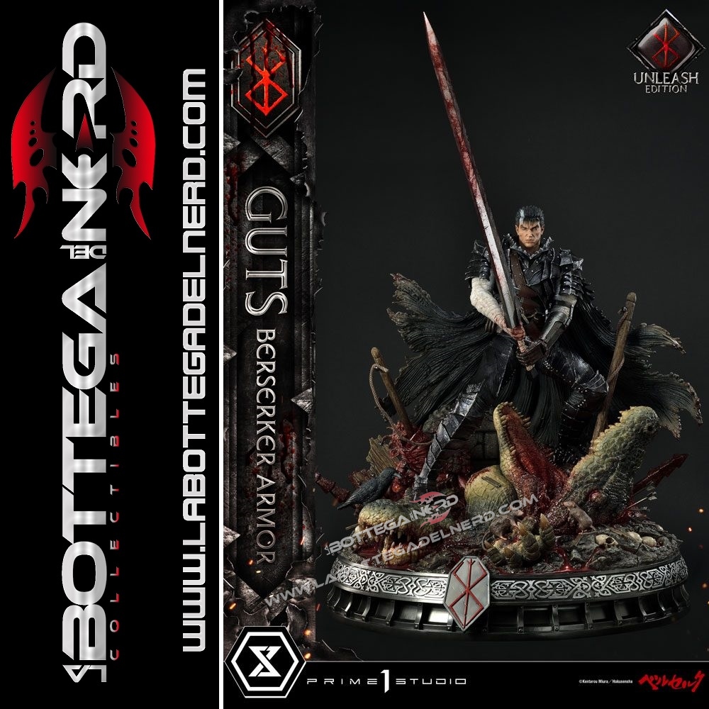 Berserk 18 Berserk - Statua 1/4 Guts Berserker Armor Unleash Edition 91cm