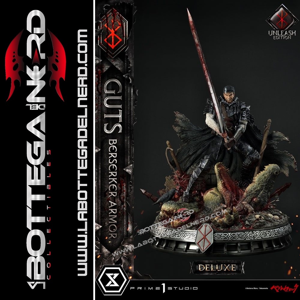 Berserk 28 Berserk - Statua 1/4 Guts Berserker Armor Unleash Edition Deluxe 91cm