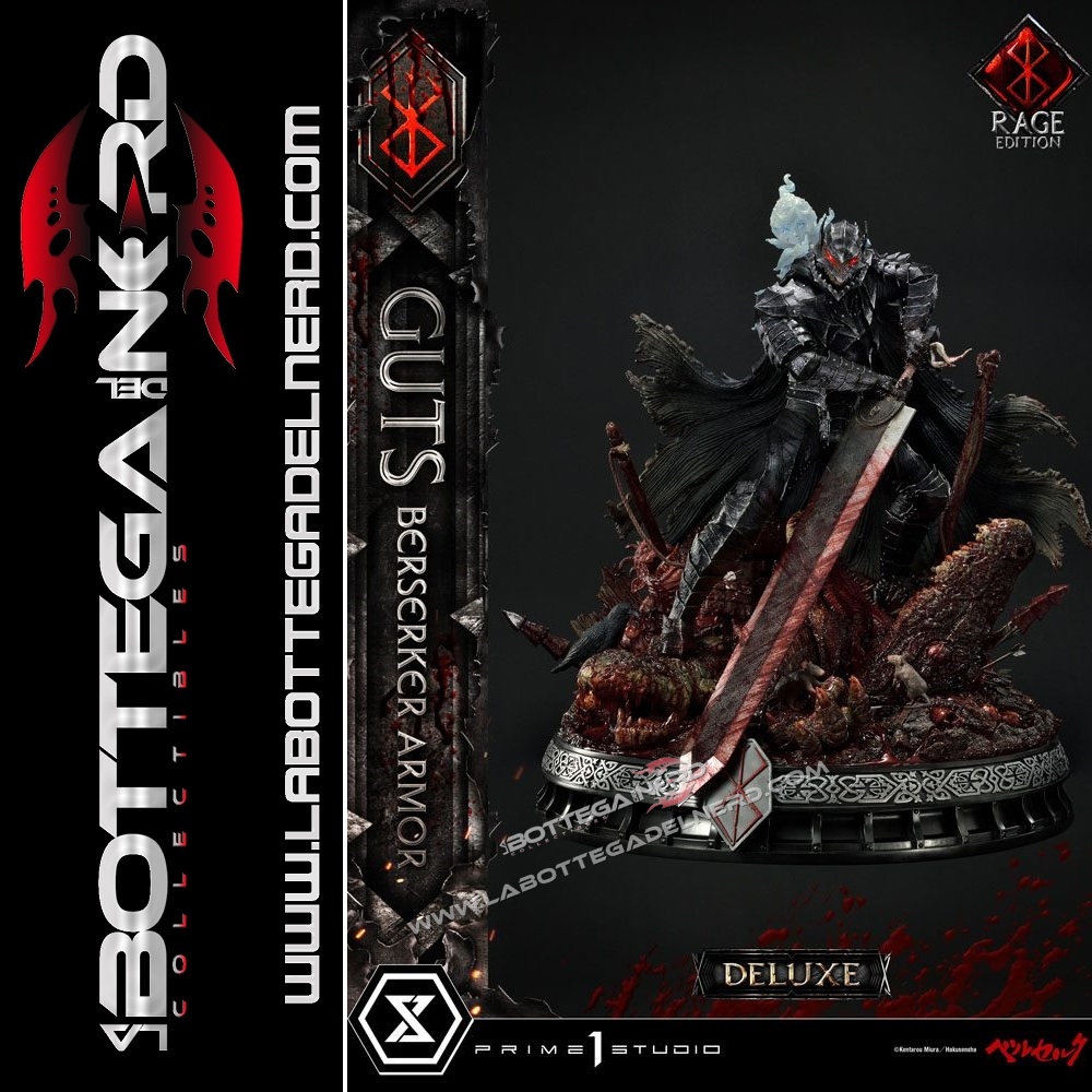 Berserk 48 Berserk - Statua 1/4 Guts Berserker Armor Rage Edition Deluxe 67cm