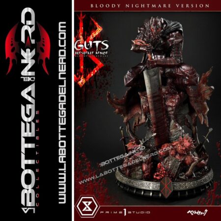 Berserk - Statue 1/4 Guts Berserker Bloody Nightmare Version 95cm