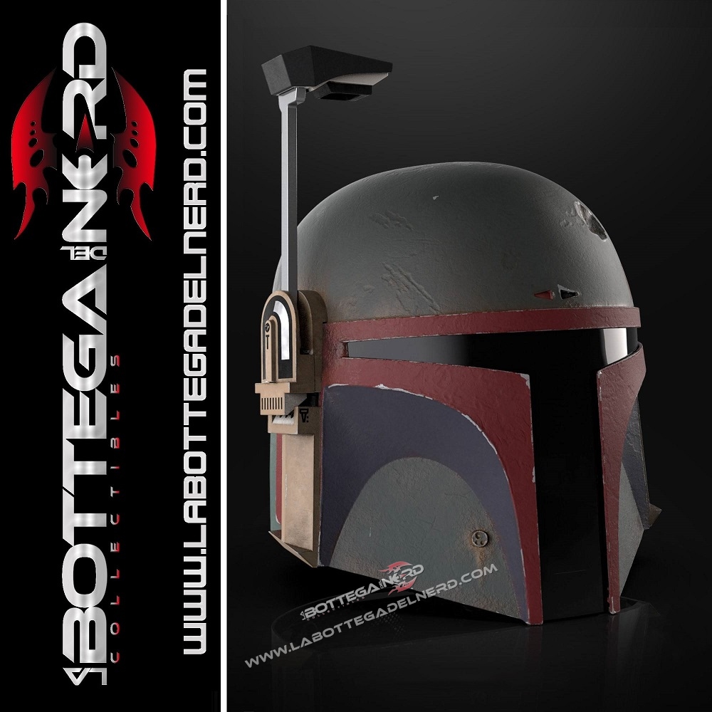 Boba 53 The Mandalorian - Black Series Electronic Helmet Boba Fett (Re-Armored)