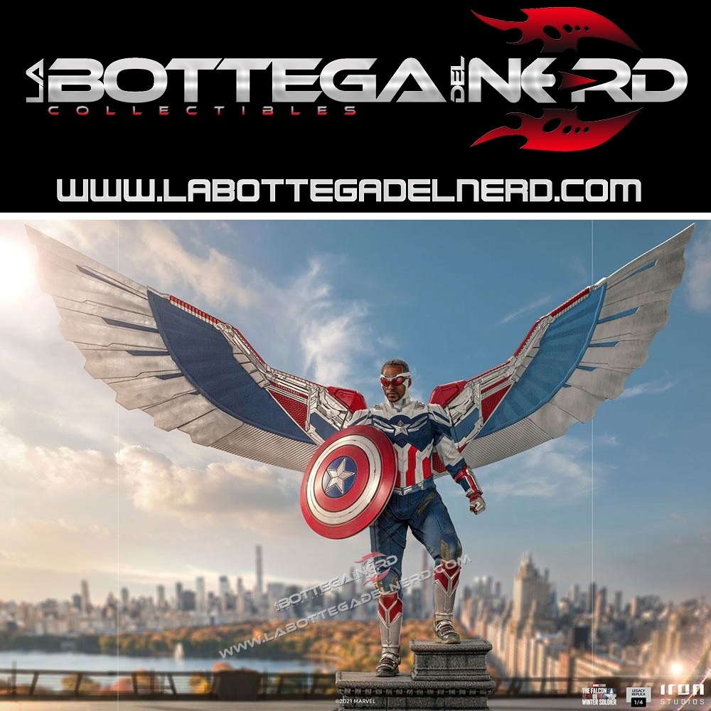 CAP 177 Falcon & Winter Soldier - Captain America Sam Wilson (Open Wings)
