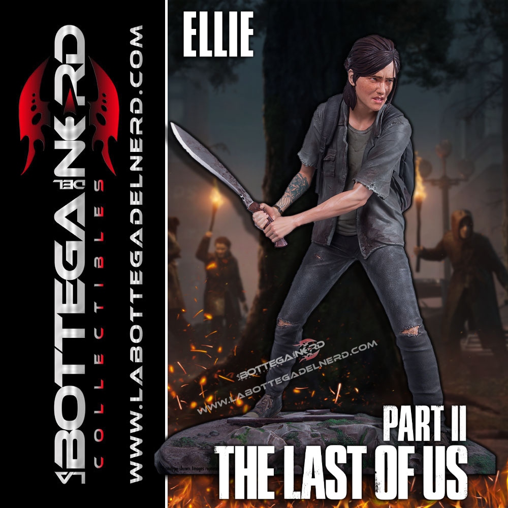 COPERTINA ELLIE 1-4 The Last of Us Part II - Videogame Statua 1/4 Ellie 41cm