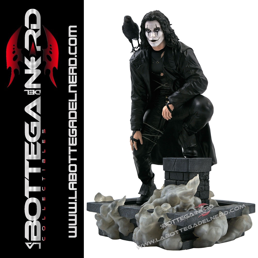CROW 22 The Crow - The Crow (Rooftop) Gallery Diorama 25cm
