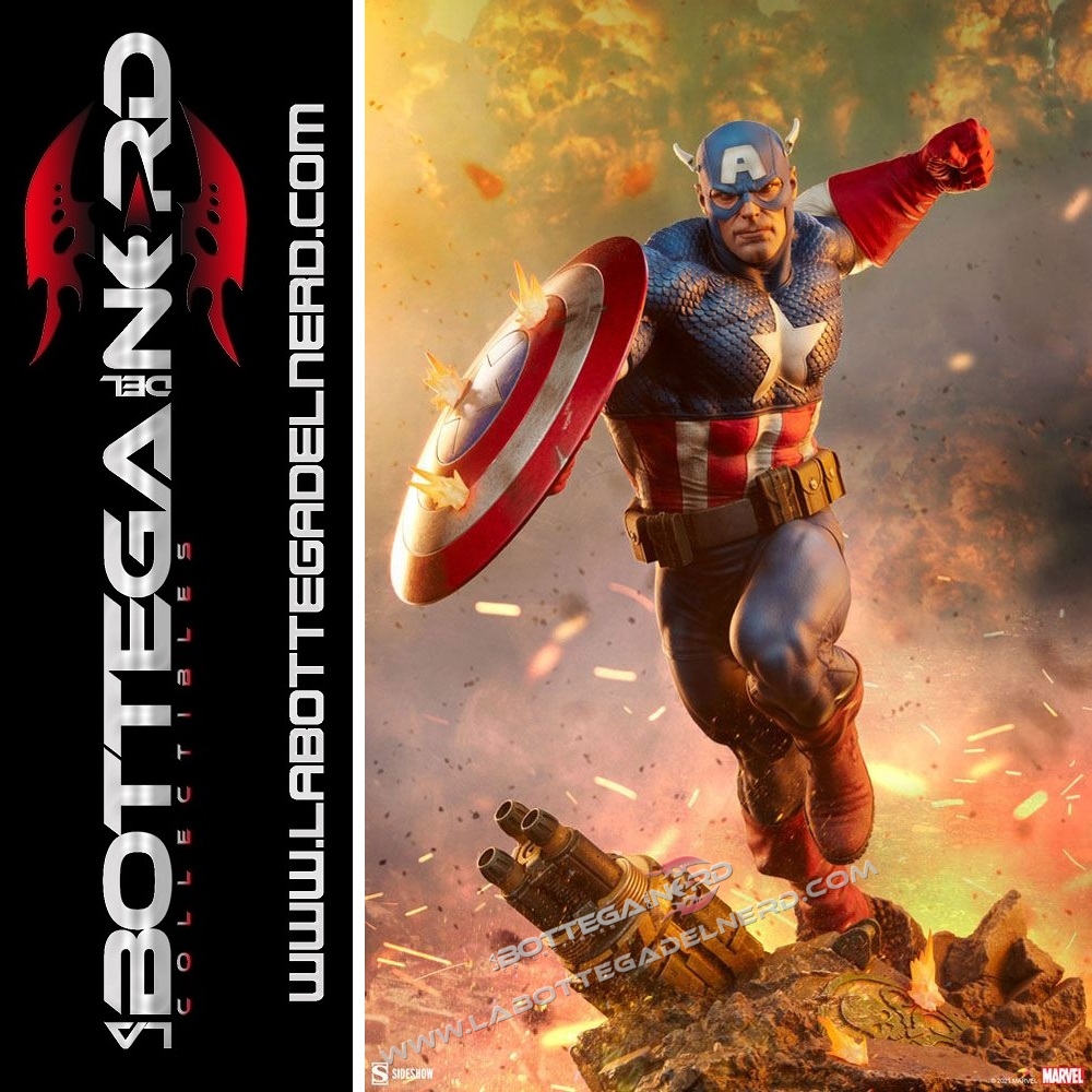 Cap 130 Marvel Comics - Premium Format Statue Captain America 53cm