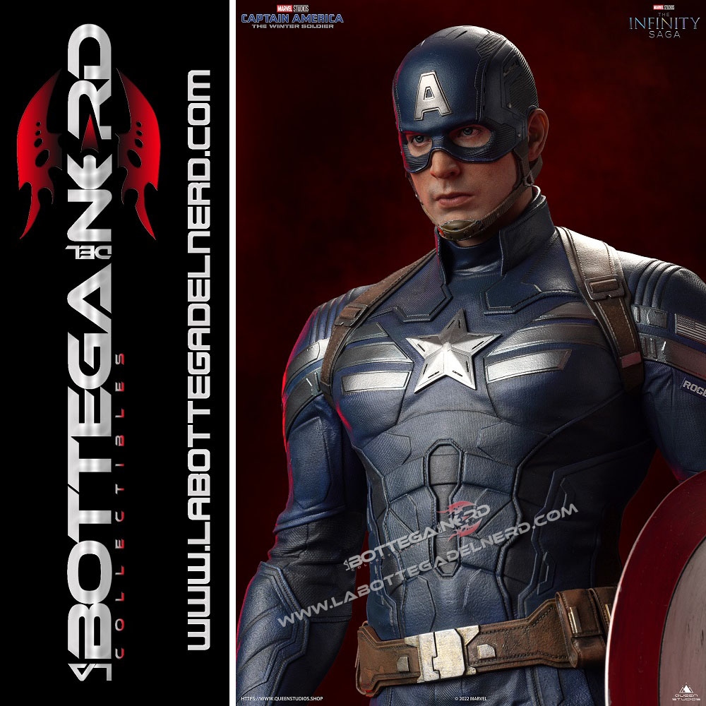 Cap 210 Marvel – Statue Captain America 1/4 Queen Studios 51cm