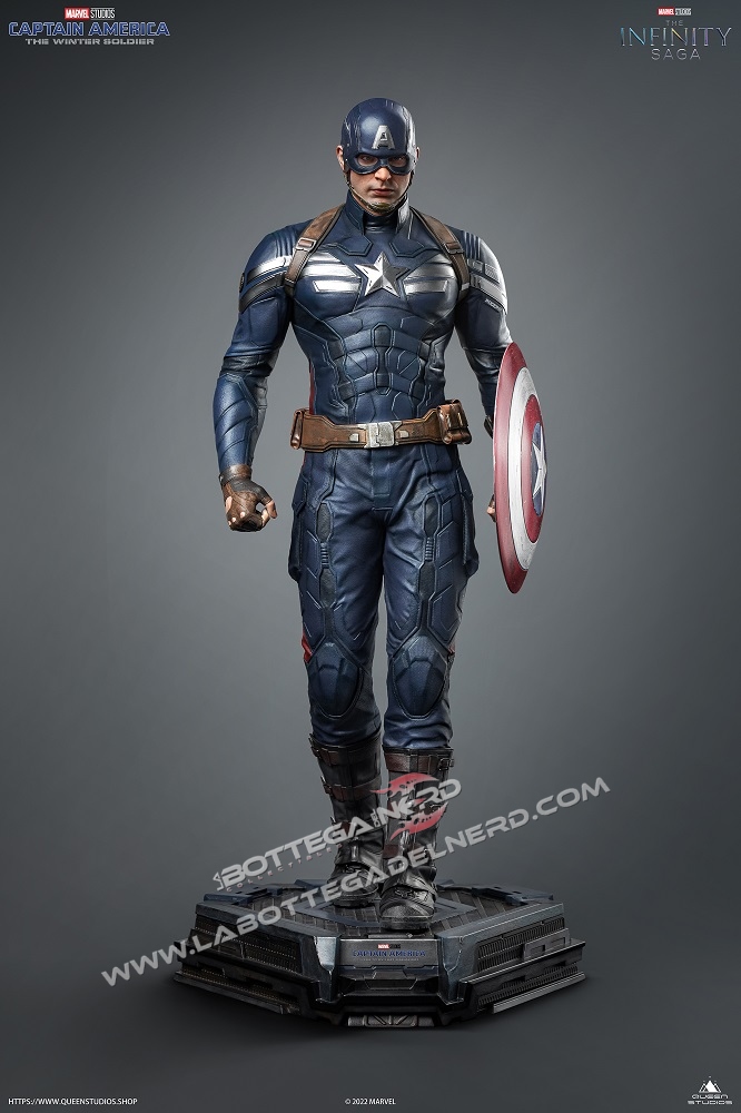 Cap 212 Marvel – Statue Captain America 1/4 Queen Studios 51cm