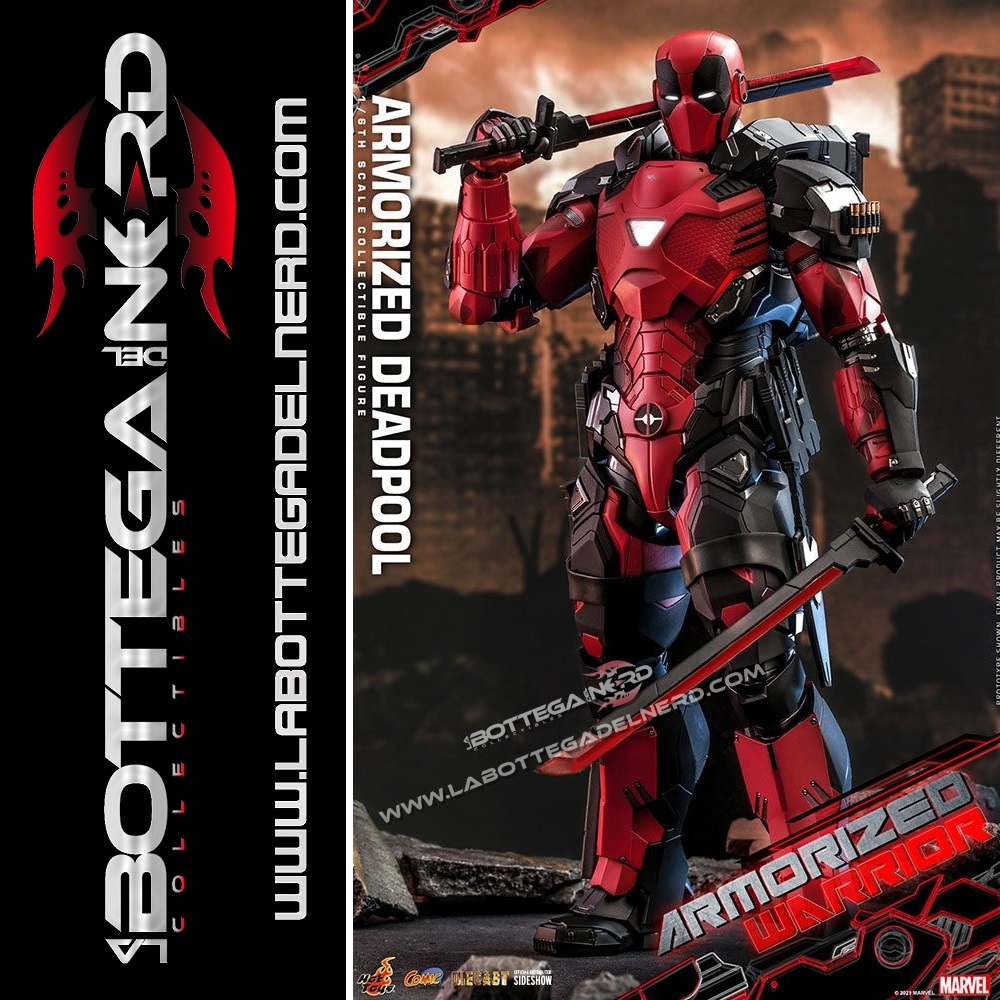 DEAD 94 Marvel Comic - Action Figure 1/6 Armorized Deadpool 33cm