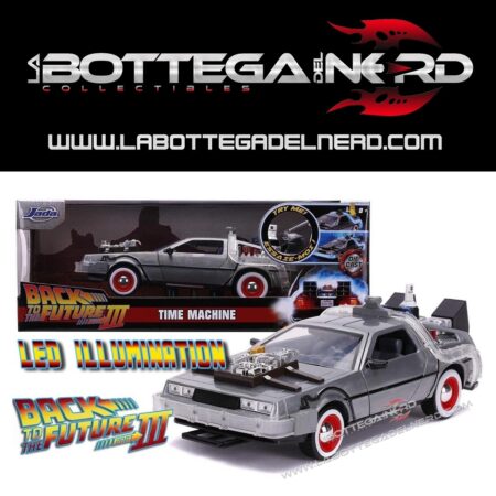 Ritorno al Futuro III - Diecast Model 1/24 DeLorean Time-Machine