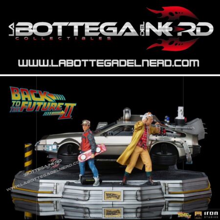 Back to the Future II - Art Scale Statue 1/10 DeLorean Deluxe 58cm