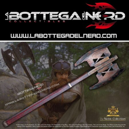 IL SIGNORE DEGLI ANELLI - Replica ufficiale ascia Gimli