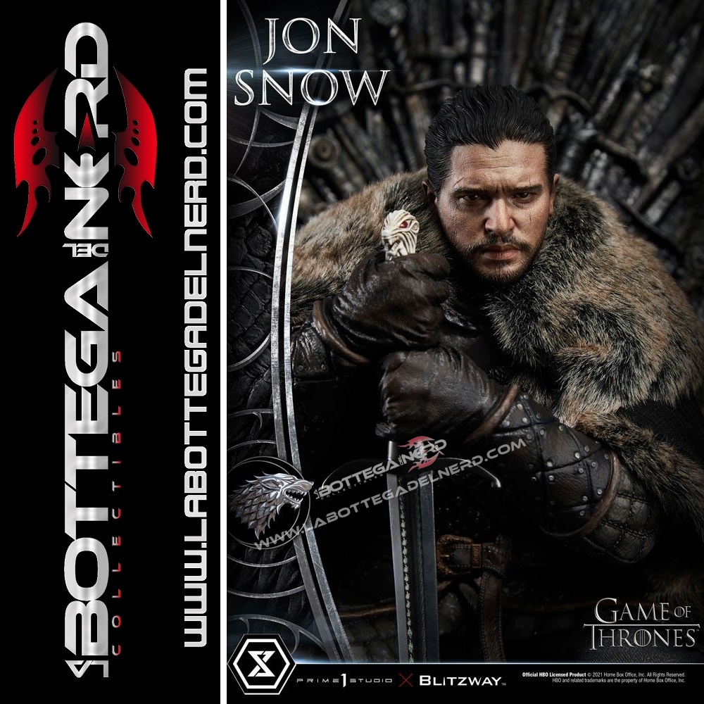 GOT 78 Game of Thrones - Statue PRIME 1 STUDIO 1/4 Jon Snow 60cm