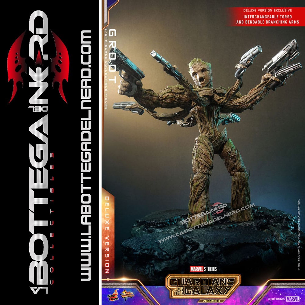 Groot 17 Guardians of the Galaxy V.3 - Action Figure 1/6 Groot Deluxe 32cm