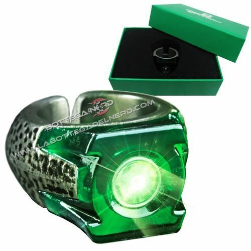 Grren Lantern ring 3 GREEN LANTERN - Anello Lanterna Verde