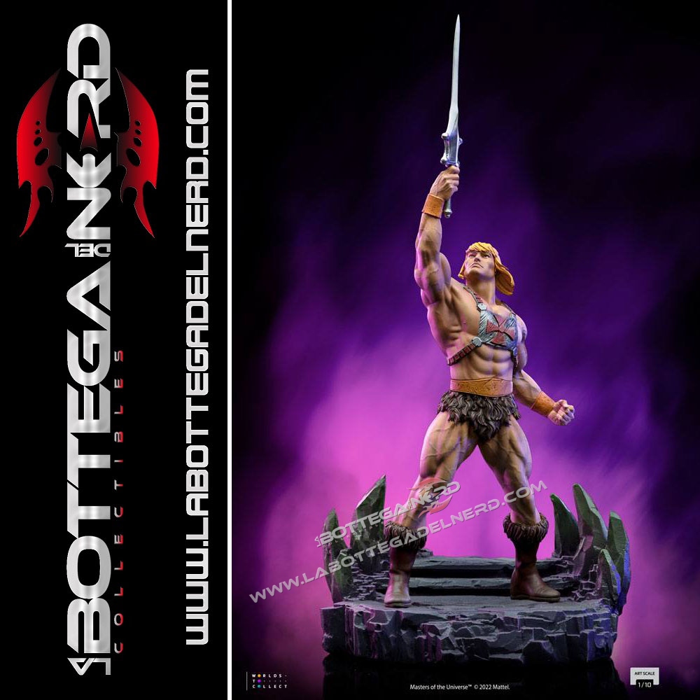 He-Man 38 Masters of the Universe - Art Scale Statue 1/10 He-Man 22cm