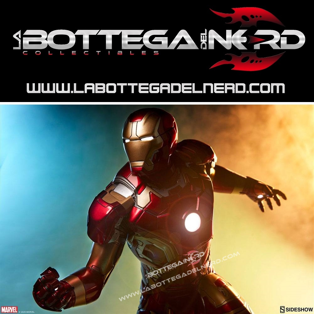 Iron 233 sideshow Avengers Age of Ultron - Maquette 1/4 Iron Man Mark XLIII 51cm