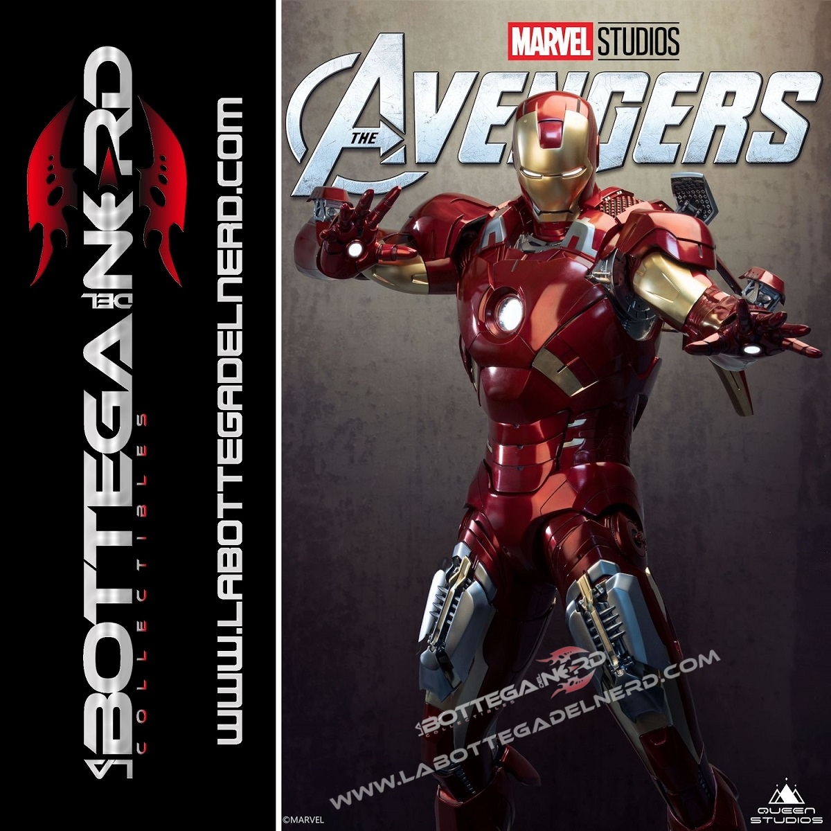 Iron 259 Marvel - Statua Queen Studios 1