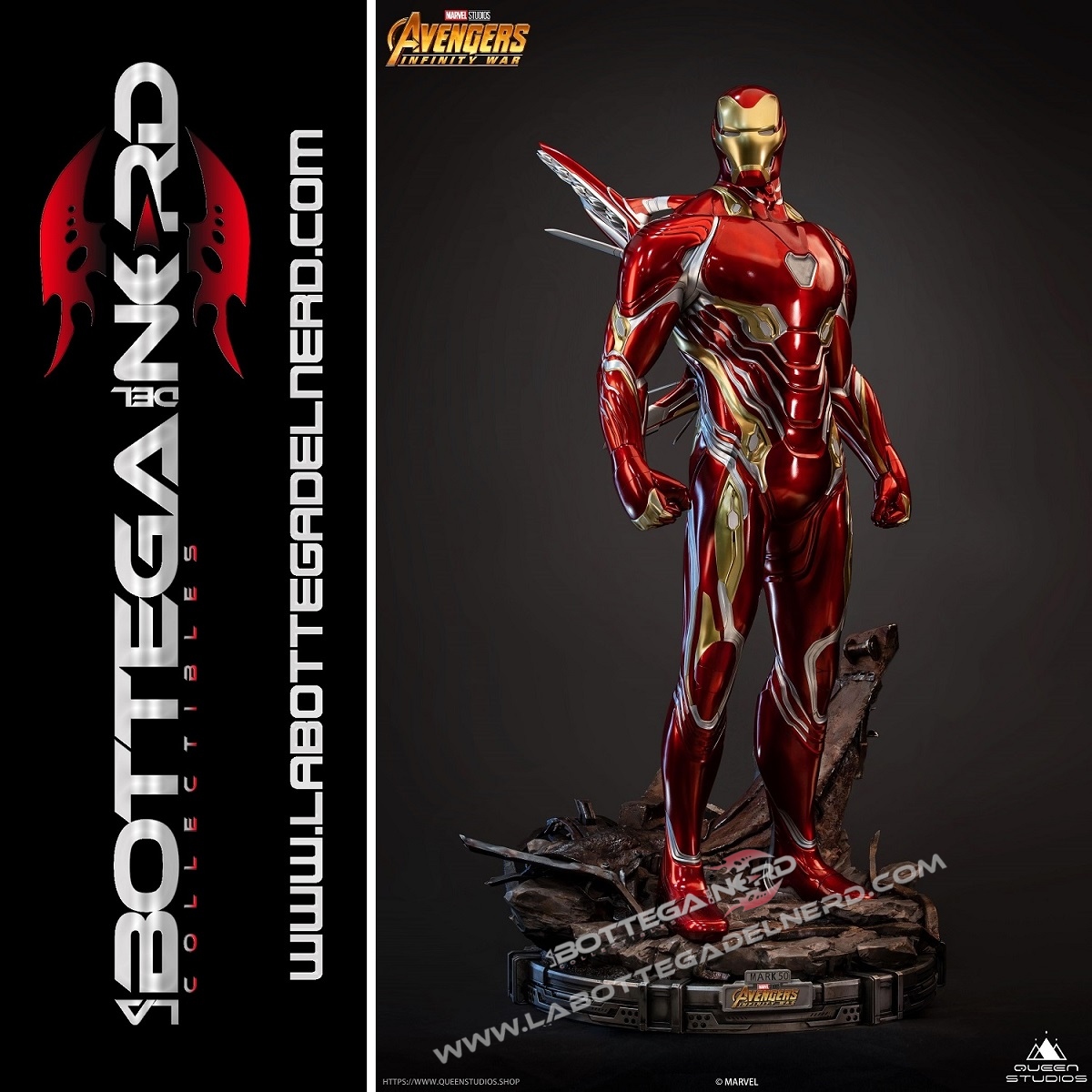 Iron 285 Marvel - Statua Queen Studios 1