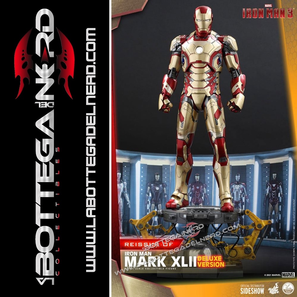 Iron 358 Iron Man 3 - Action Figure 1/4 Iron Man Mark XLII Deluxe 49cm