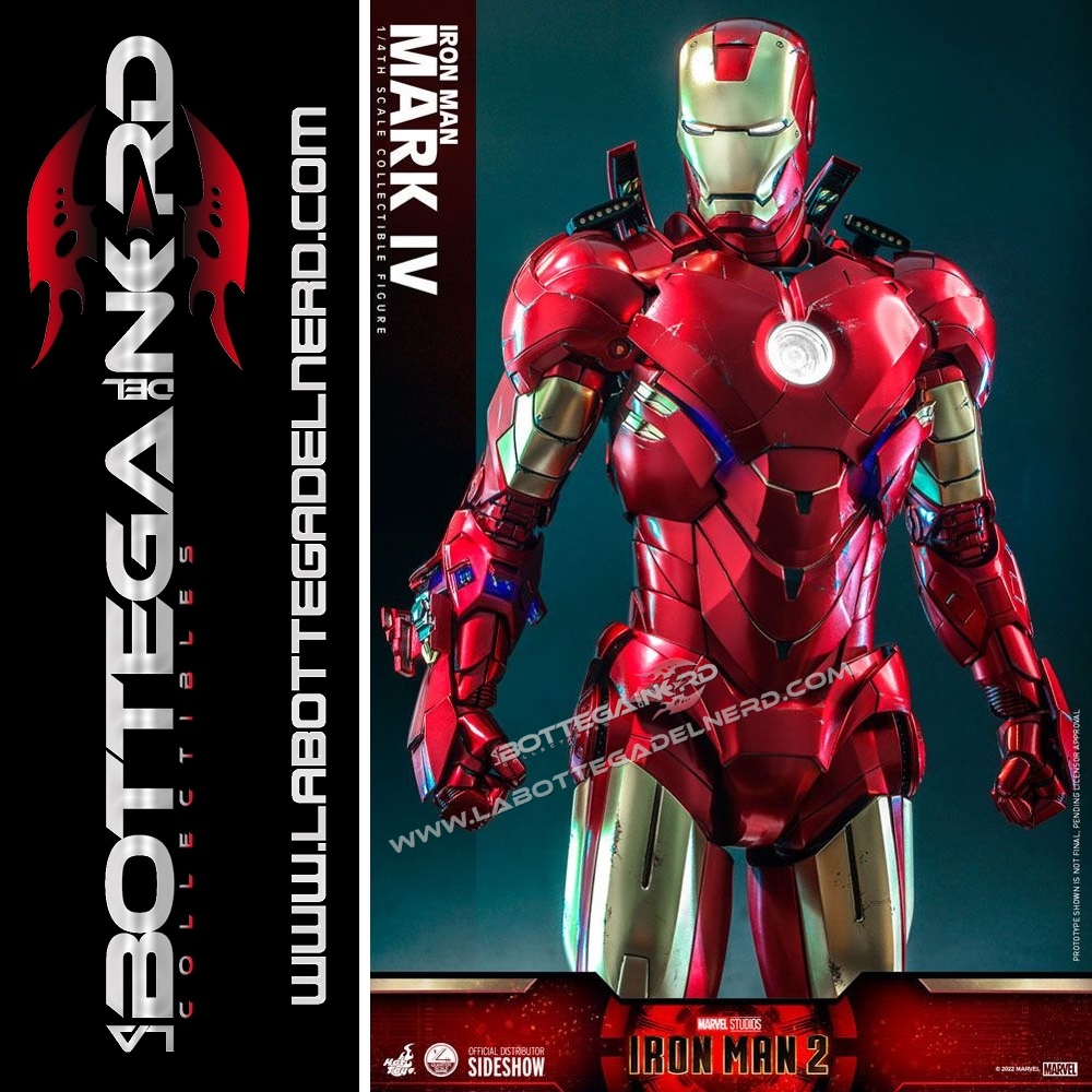 Iron 443 Iron Man 2 - Action Figure 1/4 Iron Man Mark IV 49cm