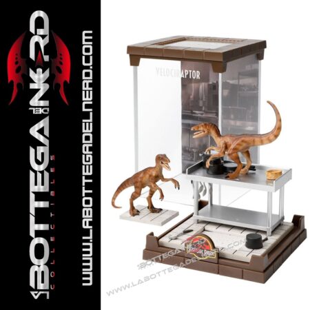Jurassic Park - Creature PVC Diorama Velociraptors 18cm