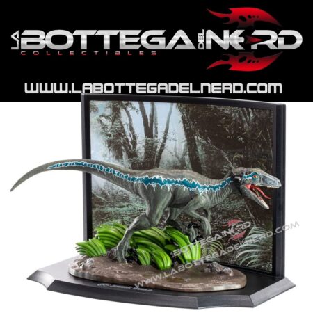 Jurassic World - Statue Velociraptor Blue Raptor Recon 20cm