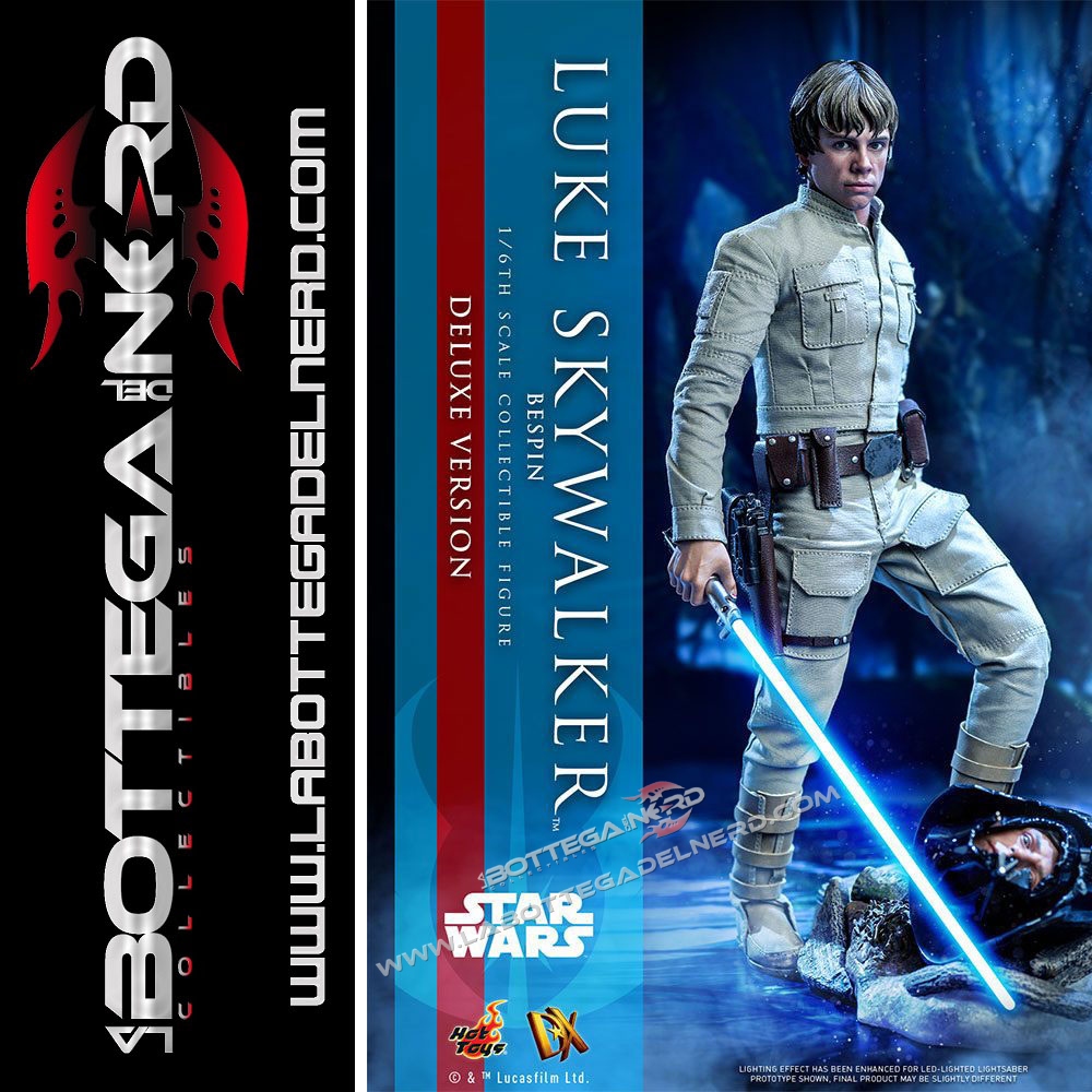 LUKE 100 Star Wars Episode V - Action Figure 1/6 Luke Skywalker Bespin Deluxe 28cm