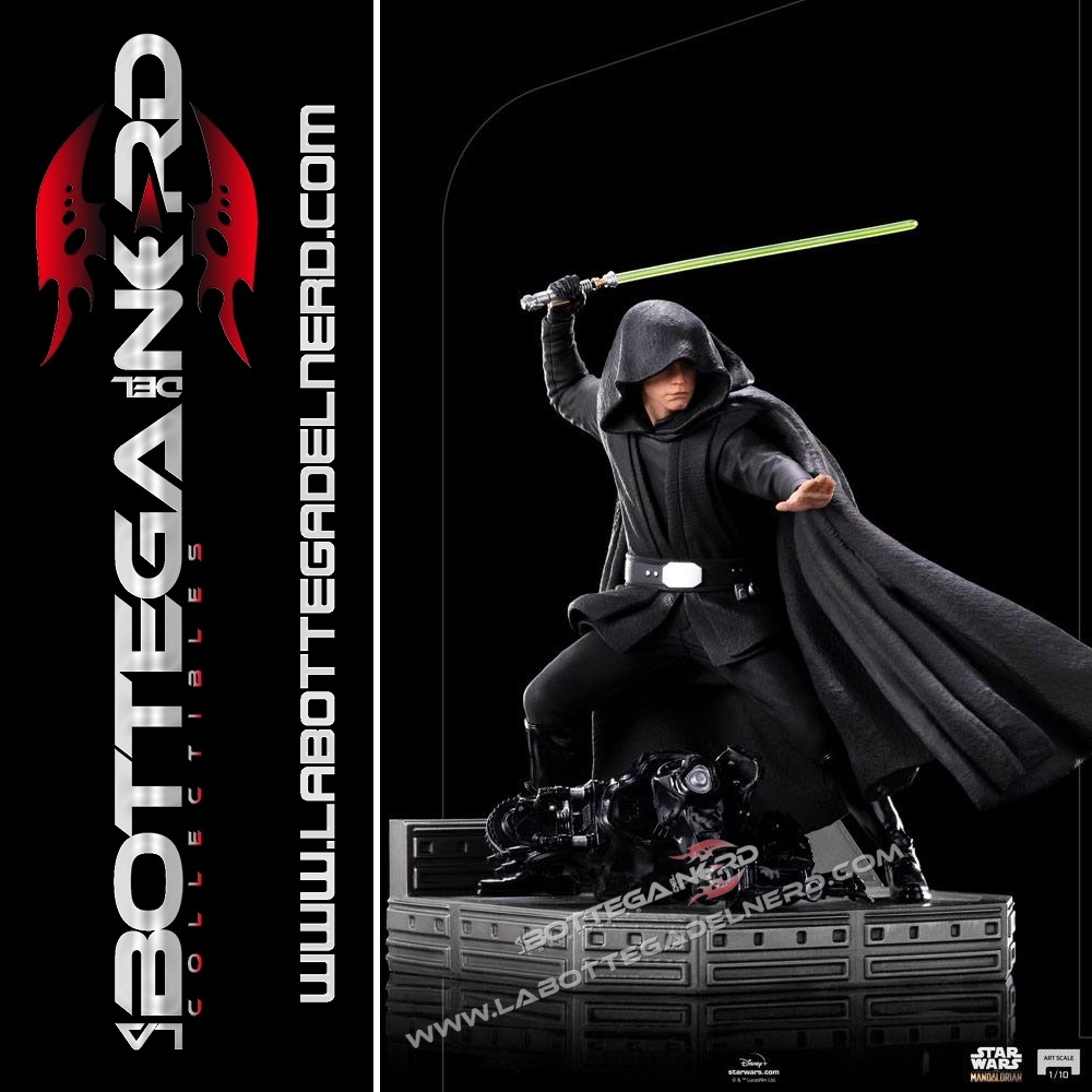 Luke 73 The Mandalorian - Statue 1/10 Luke Skywalker Combat Version 25cm