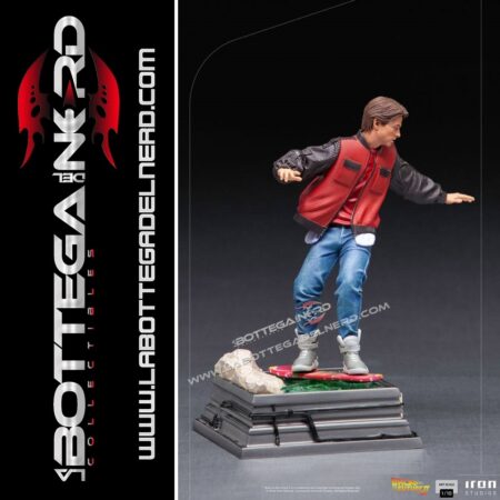 Back to the Future II - Statue 1/10 Marty McFly on Hoverboard 22cm