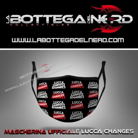 Il gadged per l'edizione del Lucca Comics & Games 2020 non poteva che essere una mascherina