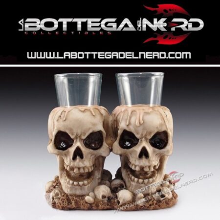 Tête-à-tête Teschi bicchieri in vetro