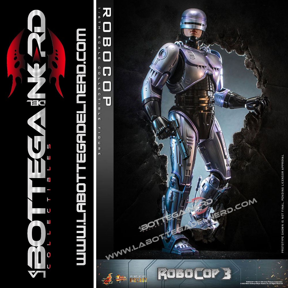 ROBOCOP 10 RoboCop 3 - Movie Masterpiece Action Figure 1/6 RoboCop 30cm