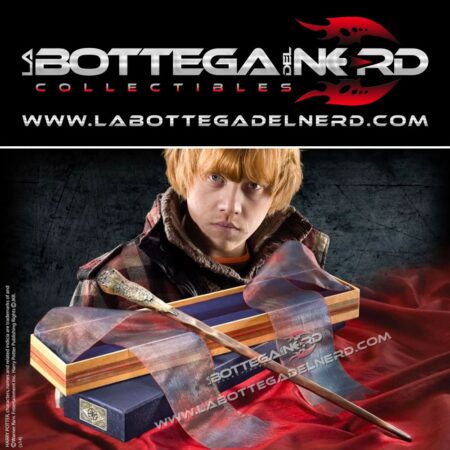 HARRY POTTER- Bacchetta magica di Ron Weasley (Custodia Olivander)