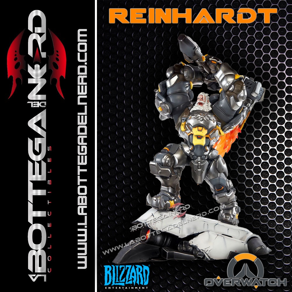 Reinhardt 1 BLIZZARD Overwatch - Reinhardt Premium Statue Scale 65cm