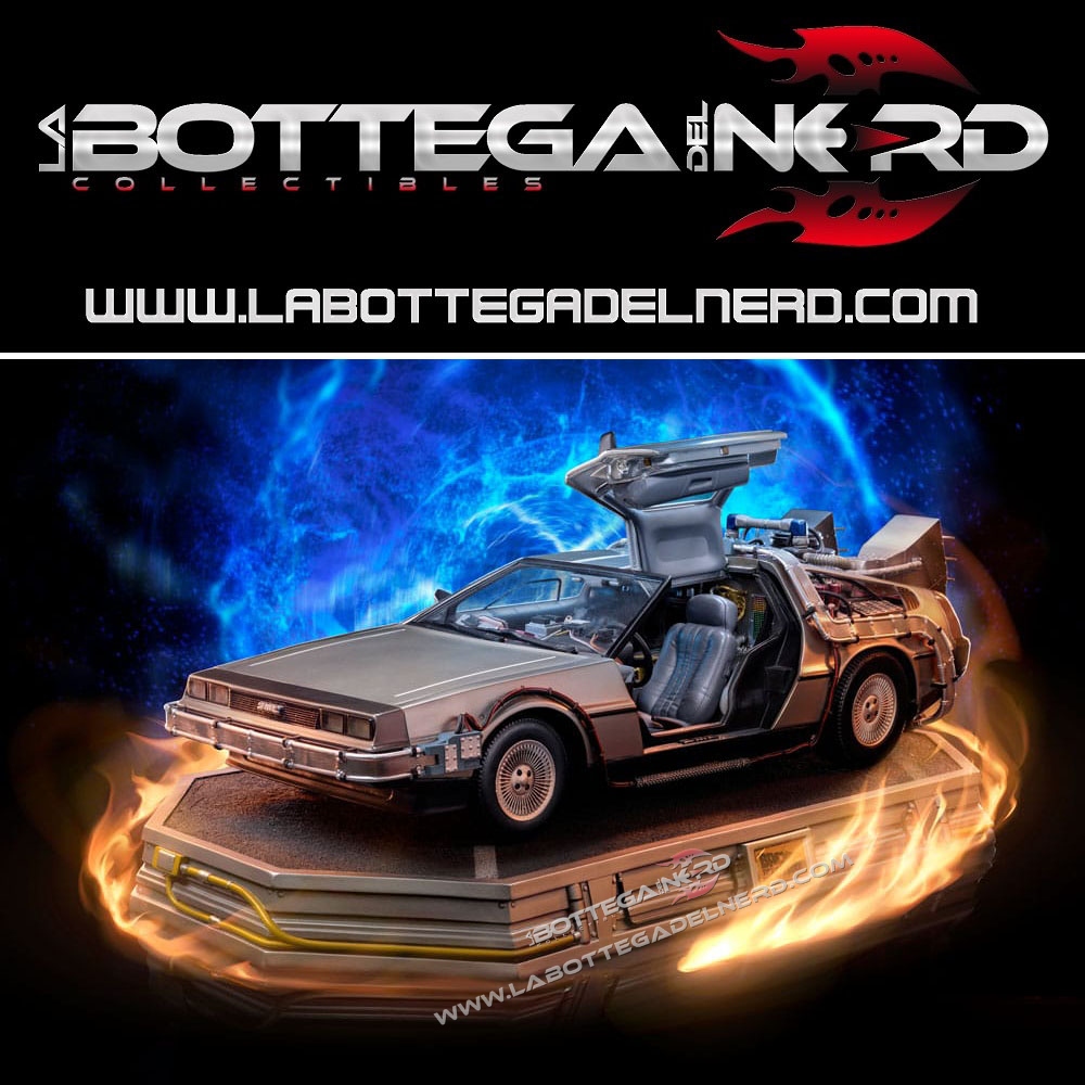 Ritorno al futuro 13 Back to the Future - Statue 1/10 DeLorean 53cm