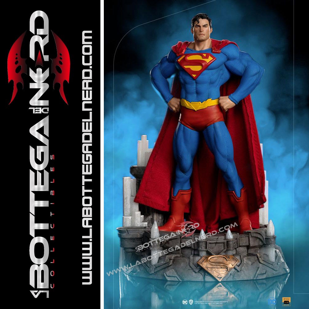 SUP 164 DC Comics - Statue 1/10 Superman Unleashed Deluxe 26cm
