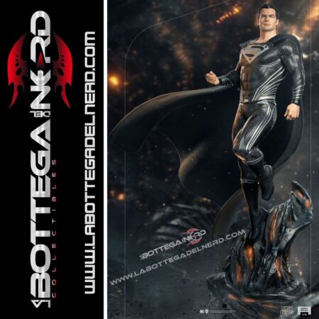 Zack Snyder's Justice League - Statue 1/4 Superman Black Suit 69cm
