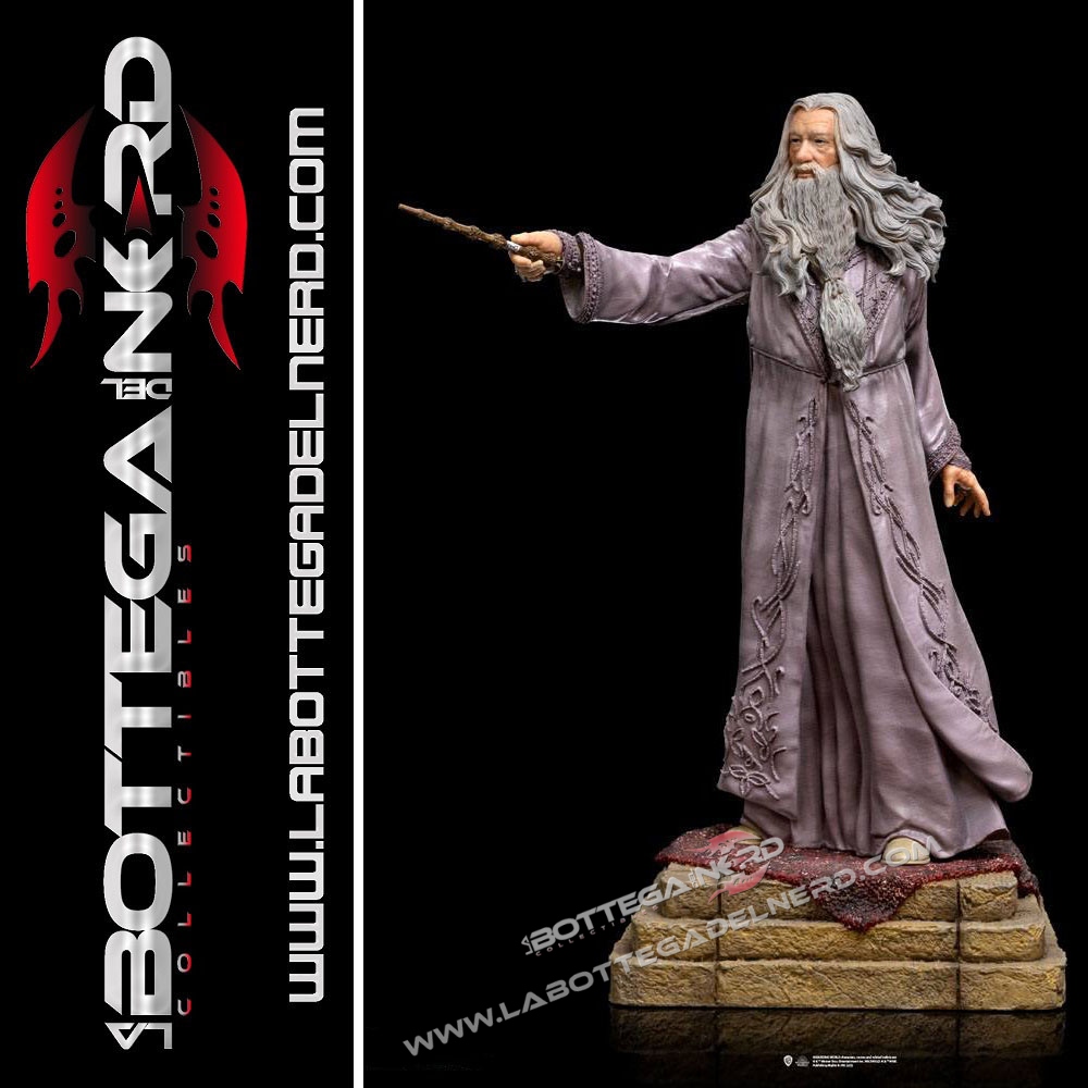 Silente 9 Harry Potter - Art Scale Statue 1/10 Albus Dumbledore 21cm