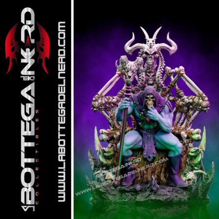 Masters of the Universe - Statue 1/10 Skeletor on Throne Deluxe 29cm