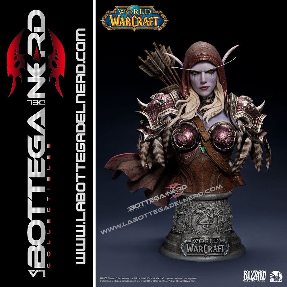 Sylvanas 7 World of Warcraft - Bust 1/3 Sylvanas Windrunner 37cm