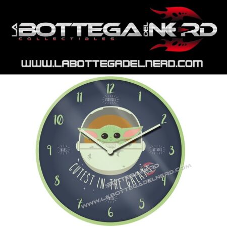 OROLOGIO DA MURO - STAR WARS The Mandalorian Grogu