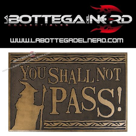 ZERBINO IN GOMMA - Gandalf "Tu Non Puoi Passare