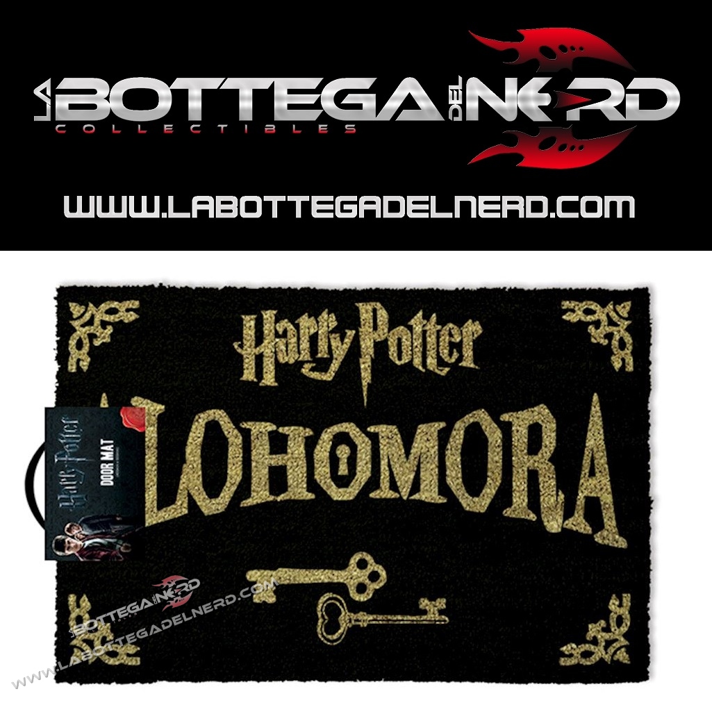 Tappeto 26 ZERBINO IN FIBRA – Harry Potter "AlohomorA" 40x60