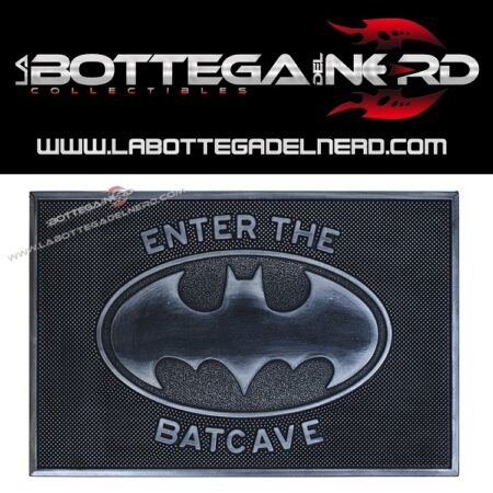 ZERBINO IN GOMMA - Batman "Benvenuto nella Batcaverna" 40x60