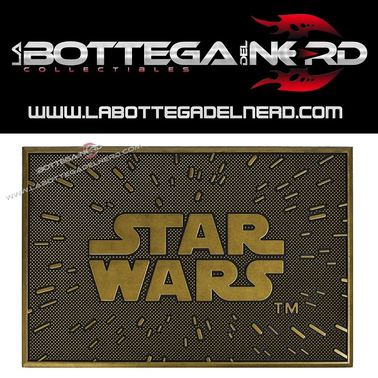 Tappeto 7 ZERBINO IN GOMMA - Star Wars "Velocità luce" 40x60